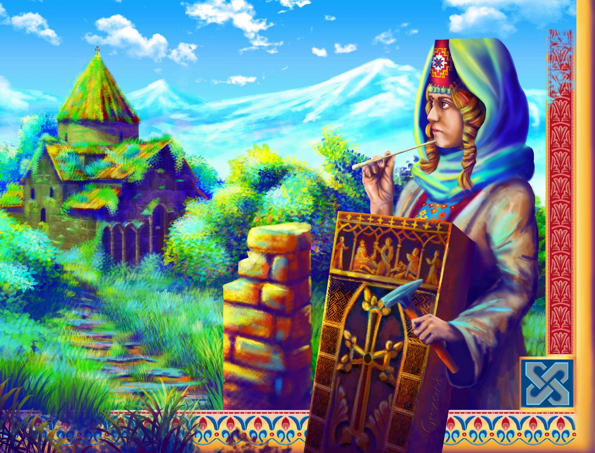 ThisIsGevork's tweet photo. Digital Painting Without AI https://t.co/z5Teqx7kNQ