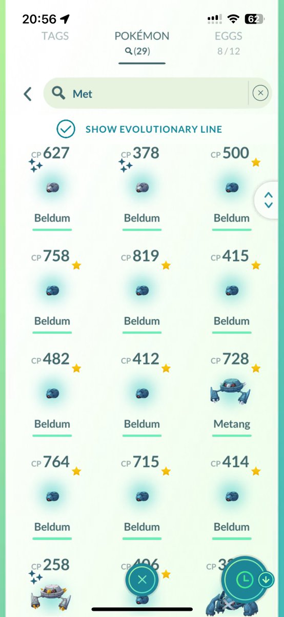 Had a successful beldum #communityday #PokemonGO