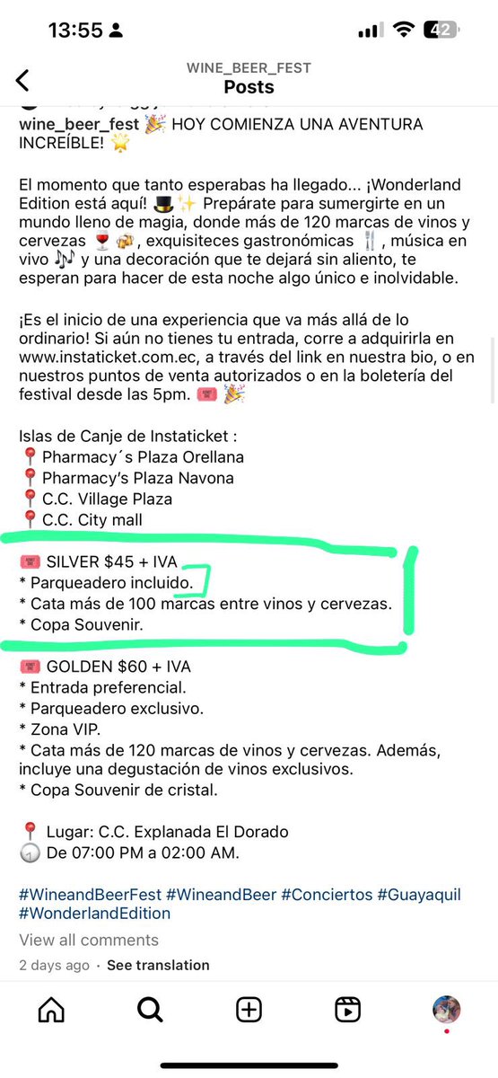 Ayer SE ROBARON MI CARRO en el parqueadero de la explanada del dorado en el evento del WINE AND BEER FEST a quienes hago responsables de lo sucedido porque el evento promociona que incluye parqueo y cuál es la seguridad? nadie pudo darme explicación alguna!!!