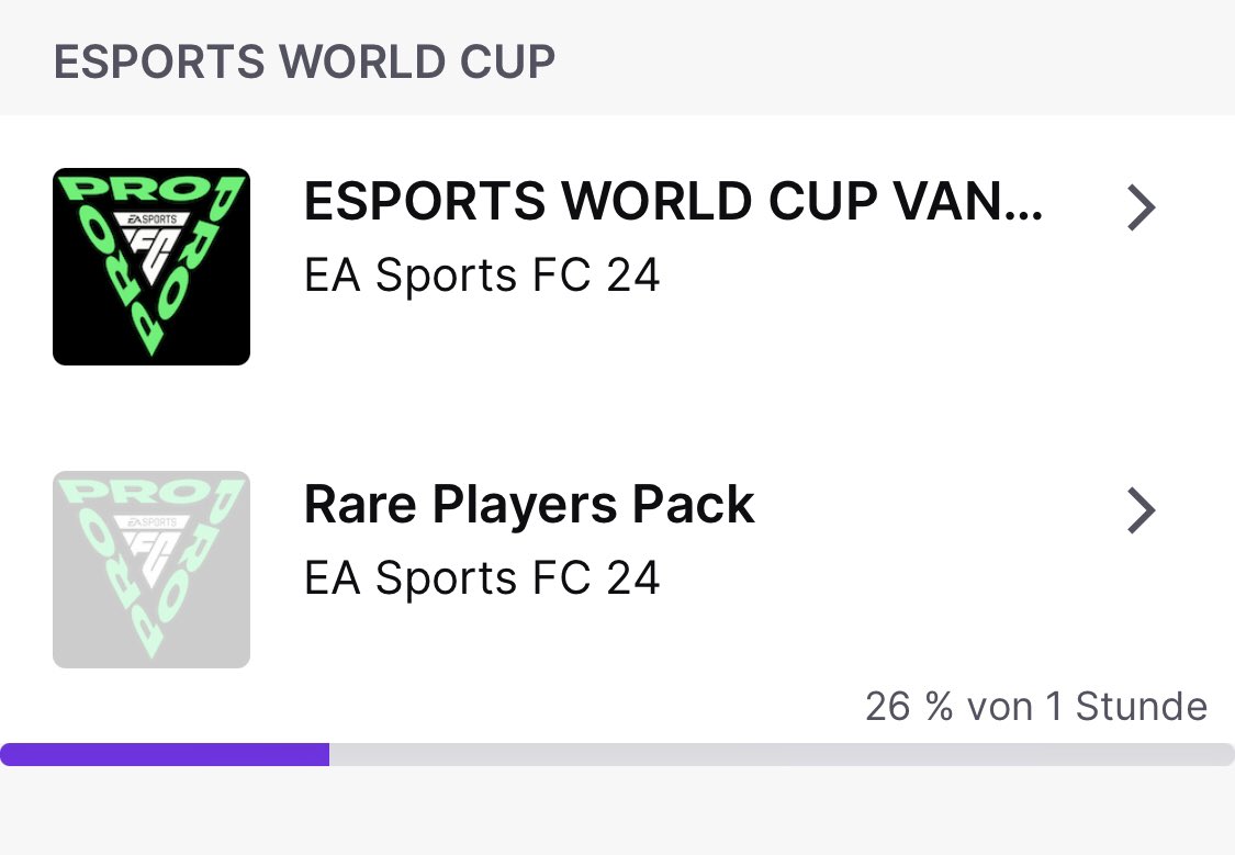 MaikHeller's tweet photo. #EsportsWorldCup Gibt gerade @Twitch Drops beim offiziellen Kanal von @easportsfcde 💪😎❤️🔥 #EASports #TwitchDrops #SkywalkerPR #TheRealSykwalker91 #TwitchDE #TwitchStreamers #twitchtv https://t.co/Iex7jMcbMN