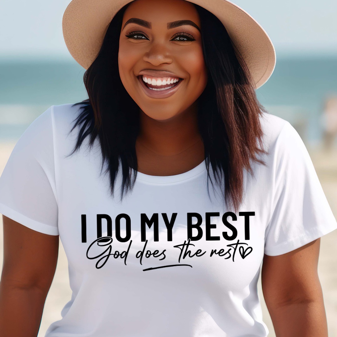 therealcmtees's tweet photo. Stop stressing and start trusting! I do my best, and God does the rest. It's time to let go of control and let His divine power take the wheel. Believe in yourself, trust in Him, and watch miracles unfold. #FaithOverFear #TrustInGod🙏🏼✨ https://t.co/LSFAfTG23Z