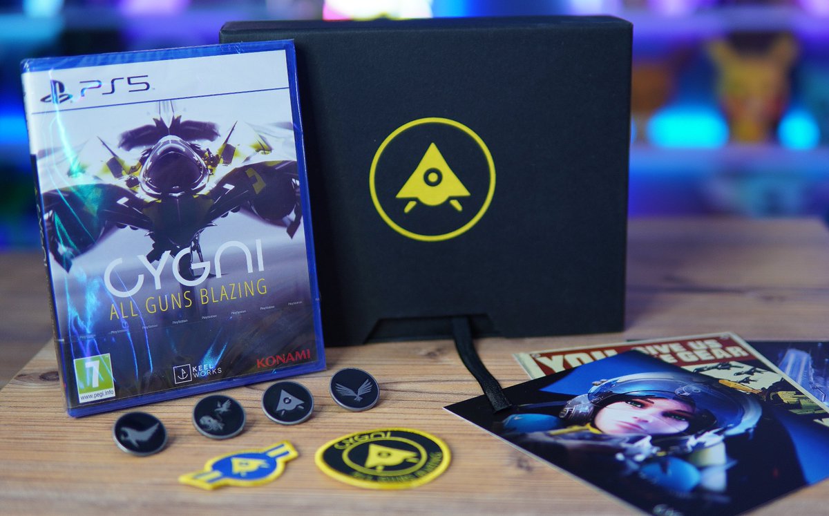 Outgunned and outmanned, dive into a hellish last-ditch battle for survival 🚀 We're giving away CYGNI: All Guns Blazing special goodie box with PS5 &amp; PC game codes!

Enter:
🔹Follow <a href="/CygniGame/">CYGNI: All Guns Blazing</a>
🔹Follow <a href="/BlueandQueenie/">Simon Blue</a> 
🔸Tag a friend in replies

#Giveaway ends 31st August! #ad
