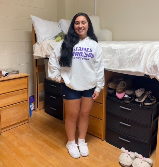 JMU Softball (@jmusoftball) on Twitter photo Moved in and ready to hit the ground running!
Welcome to our new freshmen class! #GoDukes π
<a href="/CLegzdin/">Cali Legzdin</a> <a href="/Johnson_Taylor9/">taylor johnson</a>
<a href="/RaeganWall24/">Raegan Wall:)</a> <a href="/emilylegrand1/">Emily Legrand</a>
<a href="/lili_smith6/">Lili Smith</a> <a href="/Madalyn2024/">Madalyn Johnson</a>
<a href="/KiraOrtega8/">Kira Ortega</a> Moved in and ready to hit the ground running!
Welcome to our new freshmen class! #GoDukes π
<a href="/CLegzdin/">Cali Legzdin</a> <a href="/Johnson_Taylor9/">taylor johnson</a>
<a href="/RaeganWall24/">Raegan Wall:)</a> <a href="/emilylegrand1/">Emily Legrand</a>
<a href="/lili_smith6/">Lili Smith</a> <a href="/Madalyn2024/">Madalyn Johnson</a>
<a href="/KiraOrtega8/">Kira Ortega</a>