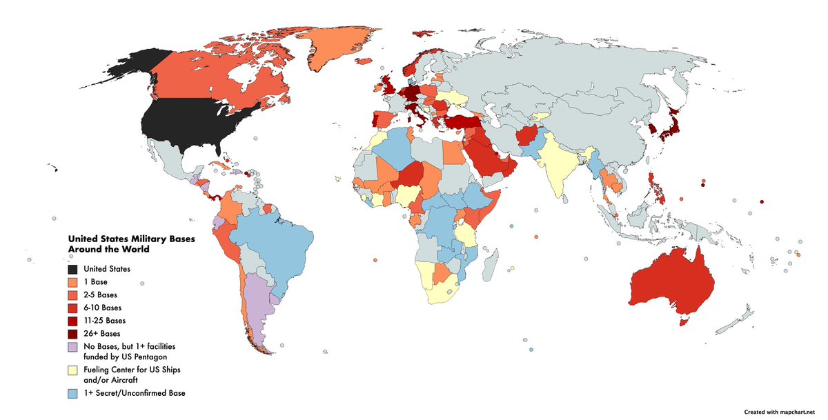 Mint_Works_NFT's tweet photo. @narrative_hole The US places military bases across the globe to be able to respond to any situation in any country with increased response times. It’s not just Europe https://t.co/ipQiNakvQt