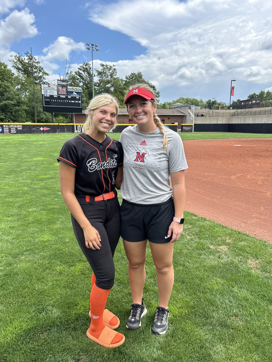 Sadie Binkley (@sadiebinkley) on Twitter photo It was a great morning at Miami today! Loved the bullpen session and the hitting drills! Thanks coaches <a href="/mandygardner24/">Mandy Gardner-Colegate</a> <a href="/livforshey/">Livi Forshey</a> <a href="/MiamiOH_SB/">Miami Softball</a> ❤️<a href="/BanditsTrackMer/">Beverly Bandits Premier Trackwell/Meredith 16U</a> It was a great morning at Miami today! Loved the bullpen session and the hitting drills! Thanks coaches <a href="/mandygardner24/">Mandy Gardner-Colegate</a> <a href="/livforshey/">Livi Forshey</a> <a href="/MiamiOH_SB/">Miami Softball</a> ❤️<a href="/BanditsTrackMer/">Beverly Bandits Premier Trackwell/Meredith 16U</a>