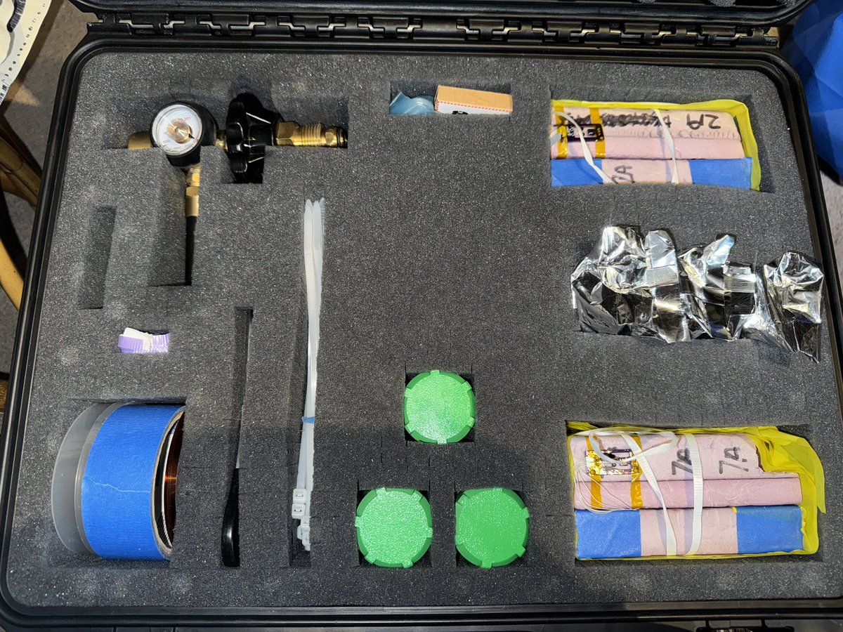 ChasinSpin's tweet image. Just completed making Skyfall Tornado Sensors “Flight Ready” again after recent flights.  Hoping the opportunity presents itself today for a launch. #NeverStopChasing @teamdomcanada @ReedTimmerUSA #ABStorm