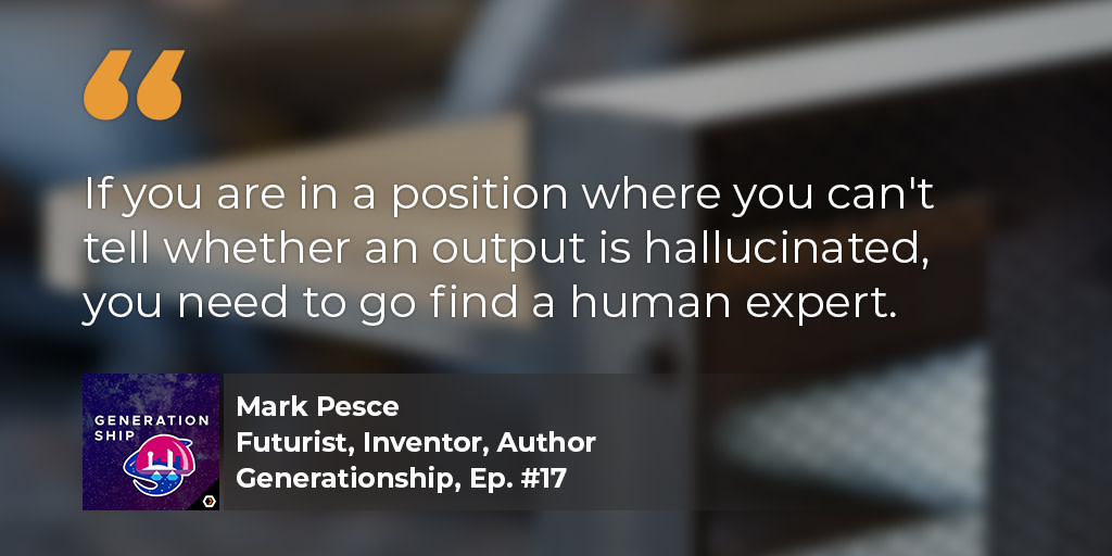New on Generationship: @RachelChalmers and Mark Pesce tackle AI-generated code and copyright law. Exploring topics like flaws in AI Chatbots, the local-first movement, and tips for mitigating hallucinations--this talk is a must-listen! bit.ly/3yw61Pg