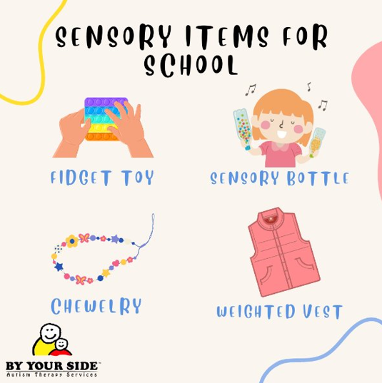 ByYourSideAC's tweet photo. The transition to school can be tough, so here are a few sensory items your child can take to school to help with that process. https://t.co/VX8xCi5sJc