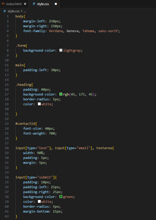 coderpedia's tweet photo. Hey guys, this was our Day 9 of #100DaysOfCode challenge in which we have started with the basic frontend part. I have tried create Contact Form using HTML and CSS. Hope you like it ❤️
.
Follow us @coderpedia for more 🚀
.
#webdevelopment #webdeveloper #100daysofcodechallenge https://t.co/yXZxaC3urp