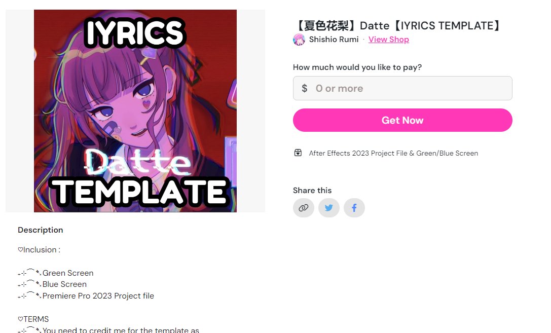 [24hrs FREE] 
ko-fi.com/s/a28fdac242

Grab it in 24hrs while it's still free 😉

#VTuberAssets #youtaite