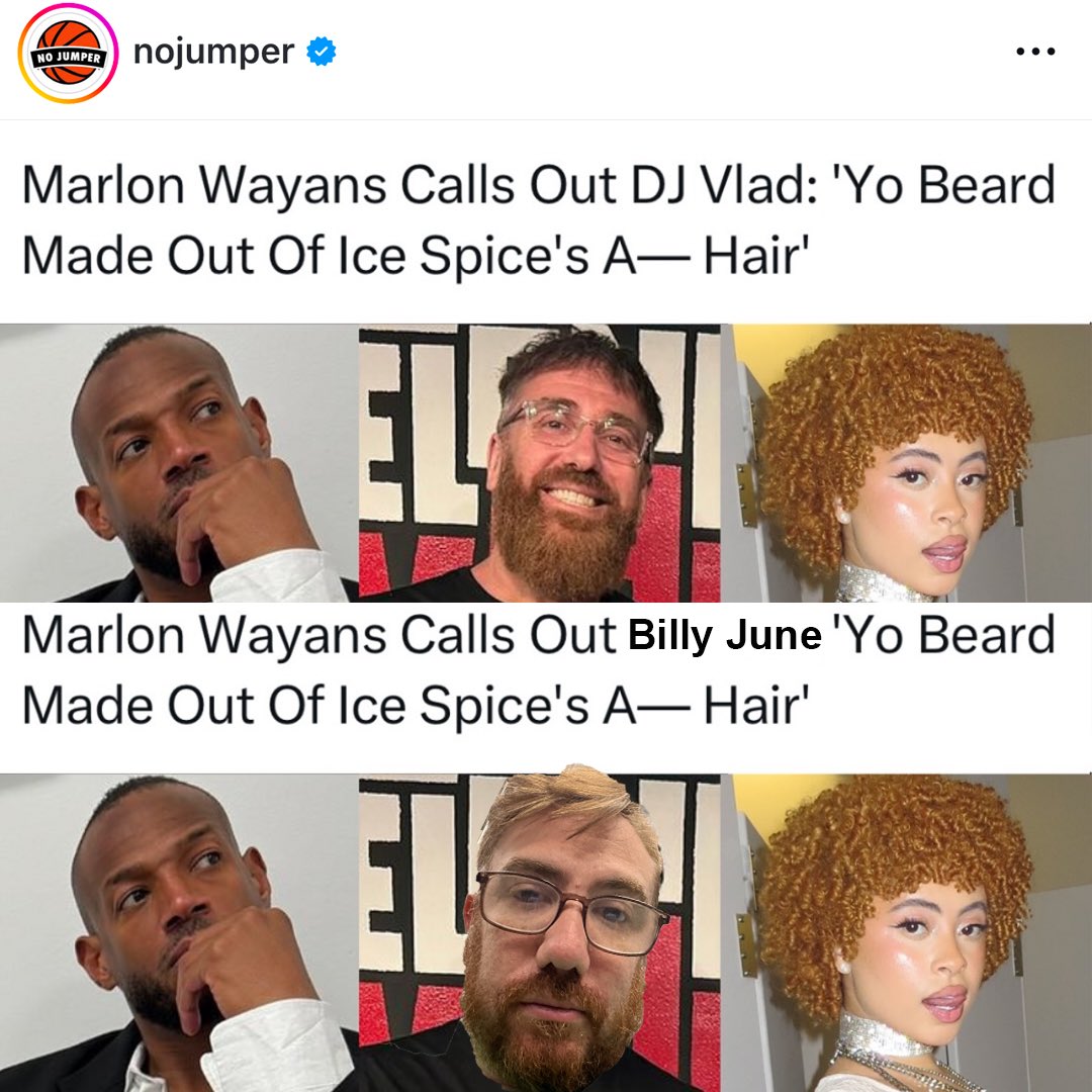 Juan Ep Is Life (@juanepislife) on Twitter photo Oh Man <a href="/nojumper/">No Jumper</a> did <a href="/billyjune88/">Billy June, D-ROB</a> dirty ππ <a href="/vladtv/">vladtv</a> <a href="/adam22/">adam22</a> <a href="/marlonwayans/">marlon wayans</a> @icespice #juanepislife Oh Man <a href="/nojumper/">No Jumper</a> did <a href="/billyjune88/">Billy June, D-ROB</a> dirty ππ <a href="/vladtv/">vladtv</a> <a href="/adam22/">adam22</a> <a href="/marlonwayans/">marlon wayans</a> @icespice #juanepislife