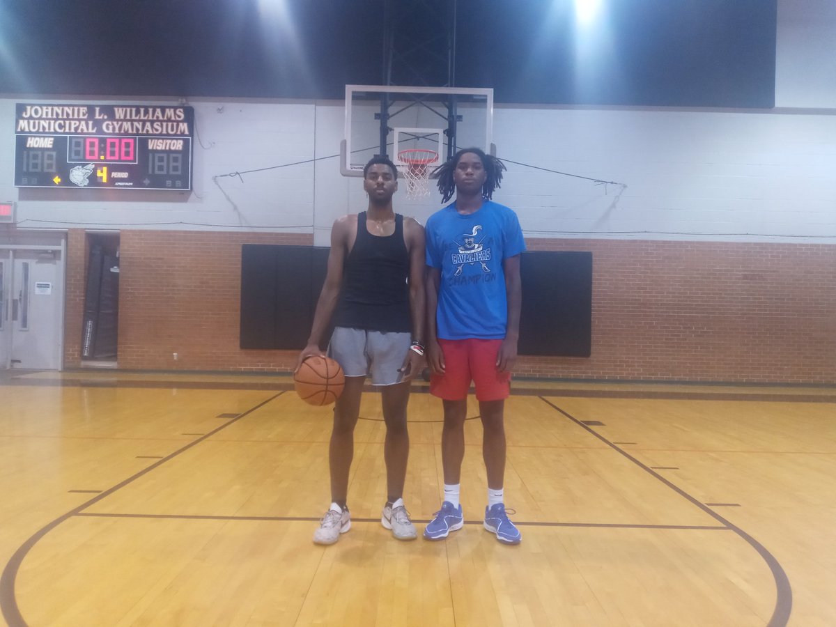 One Guy Leaving going to College and One Joining Trotter Prep. Former and Newbie. I Love It.