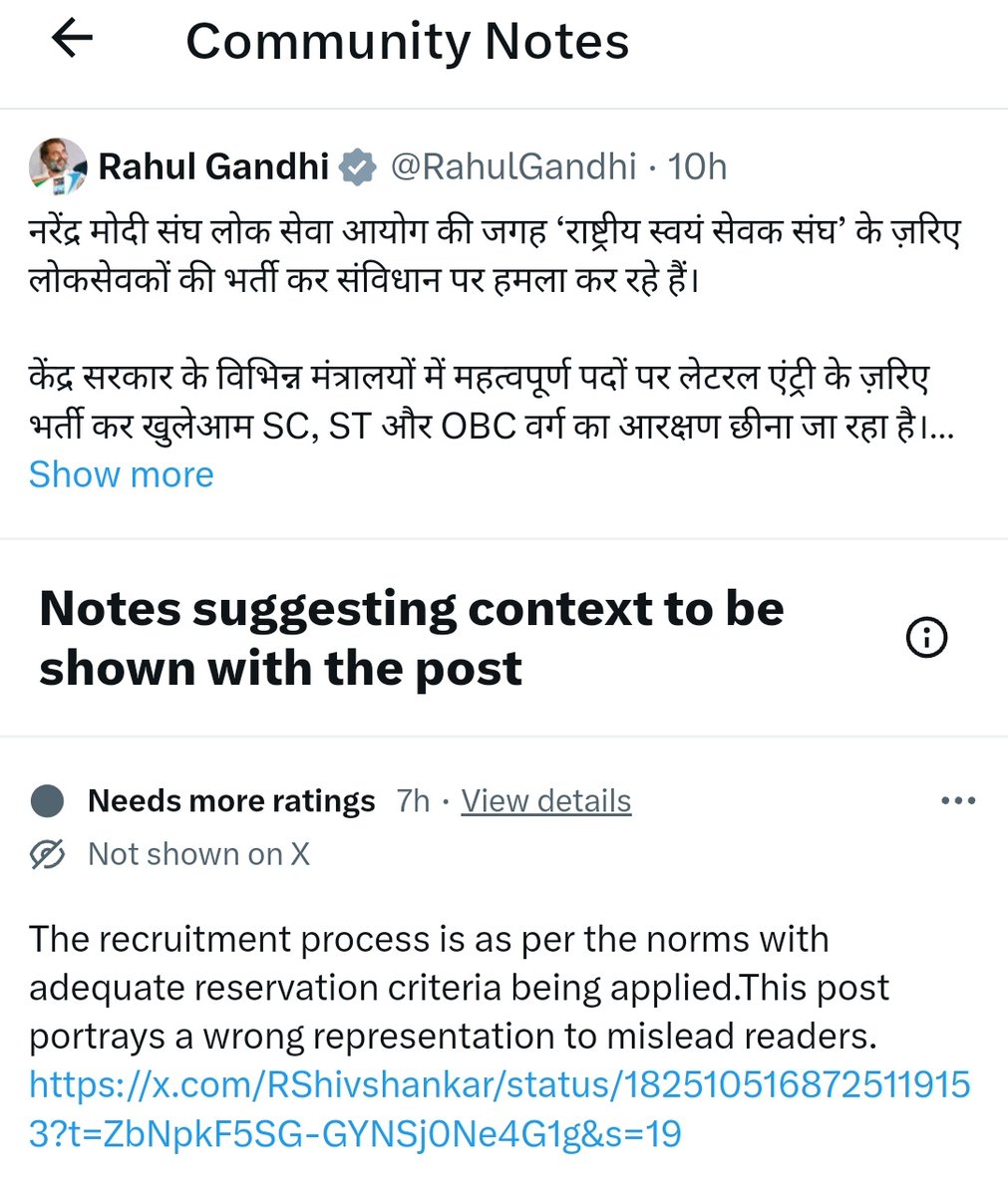 NakulNegi8's tweet image. @RahulGandhi @INCIndia, let&apos;s keep the facts straight! @elonmusk, if your AI can spot the nonsense, why not stop it? 🤖🚫 It&apos;s like a @Tesla wanting to speed up to a crash! #FactCheckFail #AIForTruth #Elon_Musk