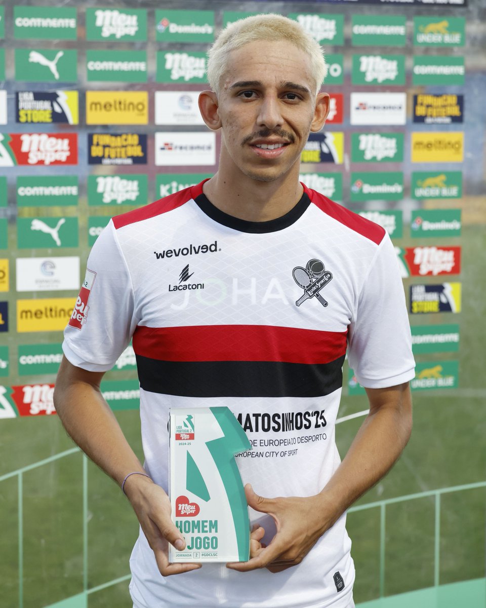 leixoessad's tweet photo. 𝐸́ 𝑚𝑎𝑖𝑠 𝑢𝑚𝑎 𝑑𝑜 𝑾𝒆𝒓𝒕𝒊𝒏𝒉𝒐 🤩🤙

@wertonre eleito 𝗛𝗼𝗺𝗲𝗺 𝗱𝗼 𝗝𝗼𝗴𝗼 pela @ligaportugal 🏅

#ArmadaDoMar #GDCLSC #LigaPortugal2MeuSuper https://t.co/xcGmed0Cul