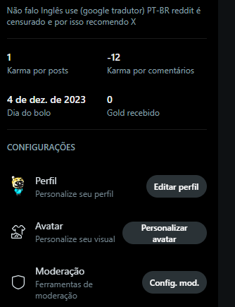 LiveGamePlayLoL's tweet photo. 🇧🇷 #Reddit Não tem o que fazer, melhor é #x esses #KARMA são para abafar as pessoas que são contrários ao #DEV #WOOKE que estão lá é muito forçado pegar karma de pauta positivo... 🤣

Não falo Inglês use (google tradutor) PT-BR reddit é censurado e por isso recomendo X https://t.co/2O393p8GGM