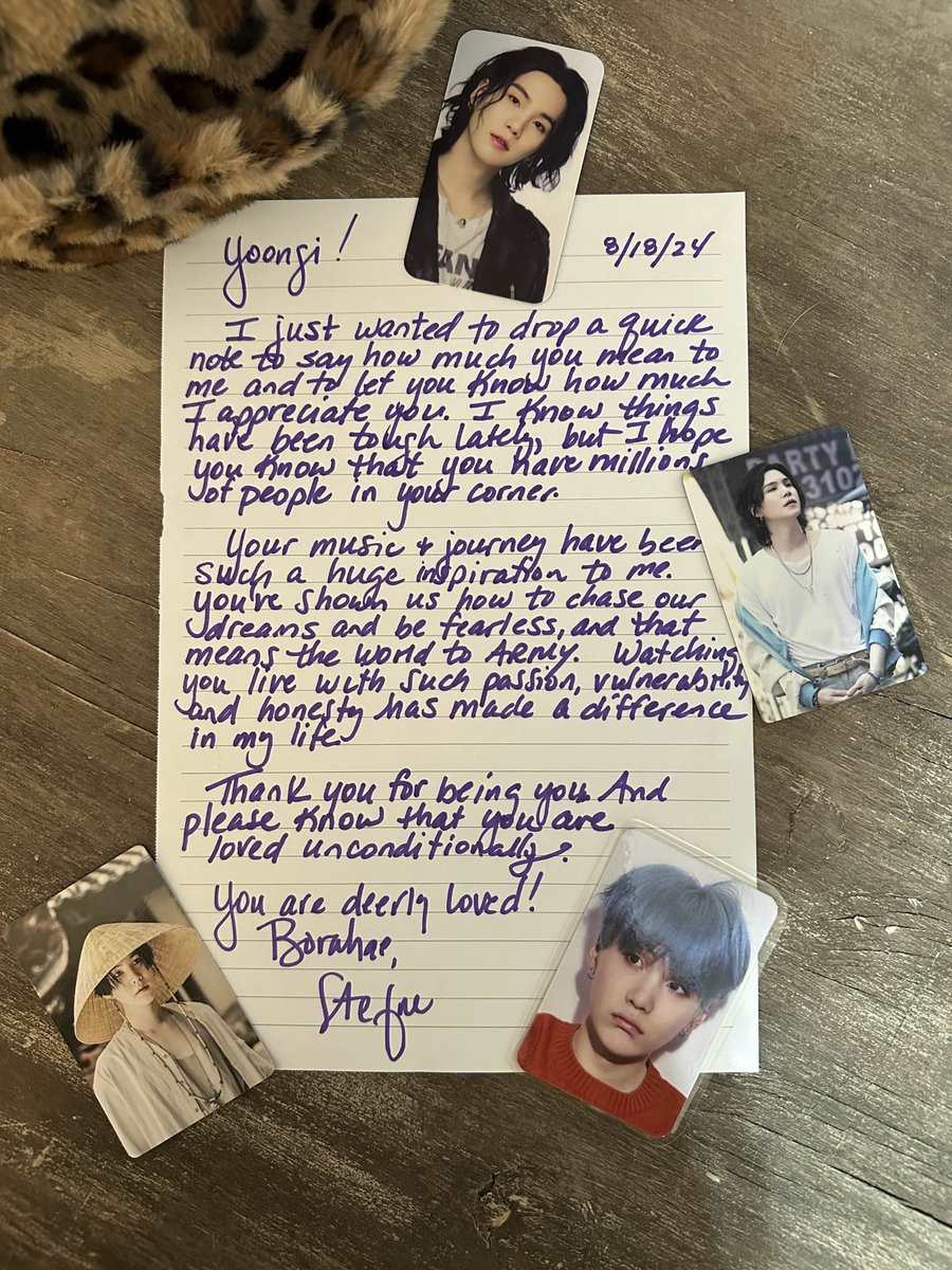 ARMYProject529's tweet photo. #Thousand_Letters_For_Yoongi
#BTSOnMyMind https://t.co/qh41rFCeeO
