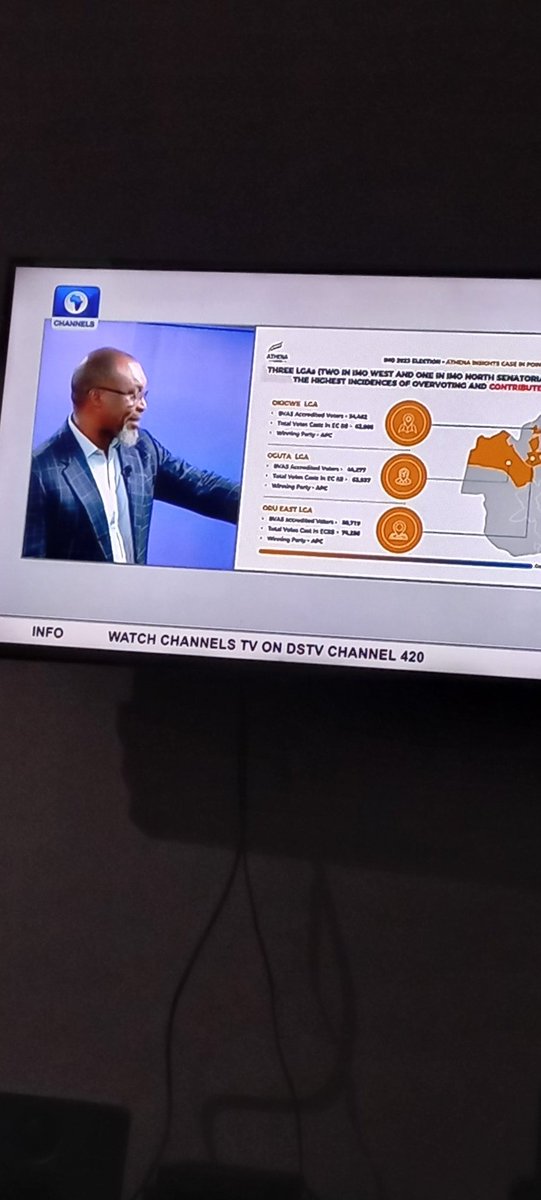 Mr. Osita Chidoka presenting the results of the forensic analyses done by Athena Centre on the off-cycle elections in Imo, Bayelsa, and Kogi States. This should be a game-changer for assessing #NigerianElections. Congratulations!