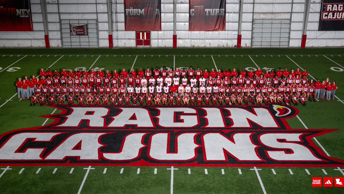 Louisiana Ragin’ Cajuns® Football (@ragincajunsfb) on Twitter photo Our 𝗦𝗤𝗨𝗔𝗗 🤟
The 2024 Louisiana Ragin’ Cajuns Football Team. 
#cULture | #GeauxCajuns Our 𝗦𝗤𝗨𝗔𝗗 🤟
The 2024 Louisiana Ragin’ Cajuns Football Team. 
#cULture | #GeauxCajuns