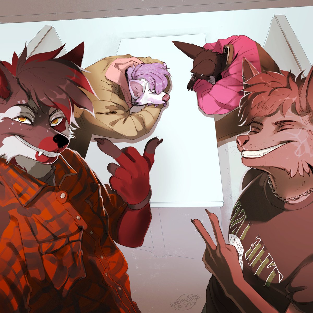 JimbusoidRex's tweet photo. Even heroes need to hang up their capes sometimes
Artist: @.sebbymeister https://t.co/e4tba16kNP