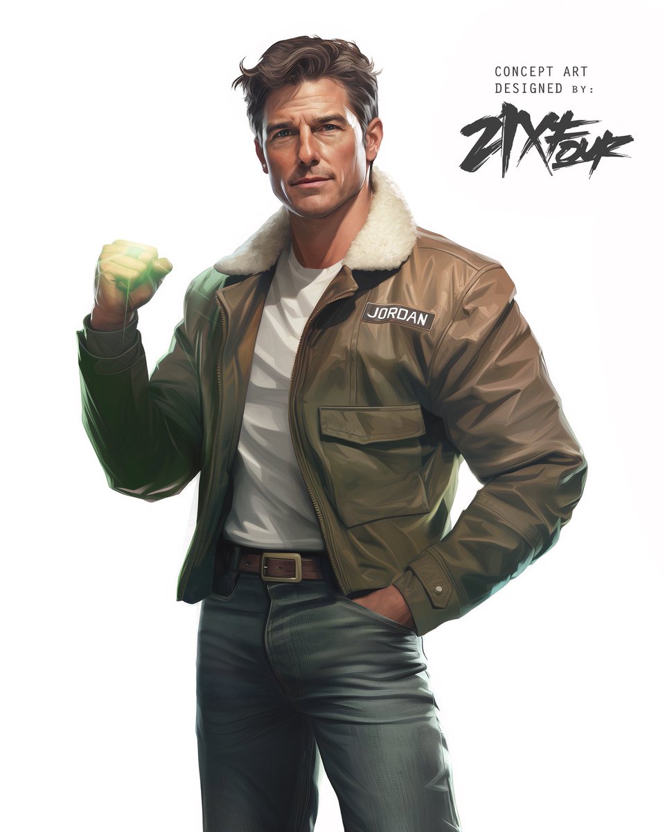 21xfour's tweet photo. 2 1 C O N C E P T S :

Title: DCU Hal Jordan / Green Lantern

Hal Jordan / Green Lantern:
Actor: Tom Cruise

“In brightest day, in blackest night...”
•
This series is about crafting concepts from ideas, providing new perspectives, and sparking the imagination. 

For deeper insight, please see the caption below. 
•
#21xfour #21concepts #tomcruise #haljordan #greenlantern #greenlanterncorp #lanterns #jamesgunn #fancast #fanart #conceptart #dccomics #dcu #dcuniverse #dcstudios