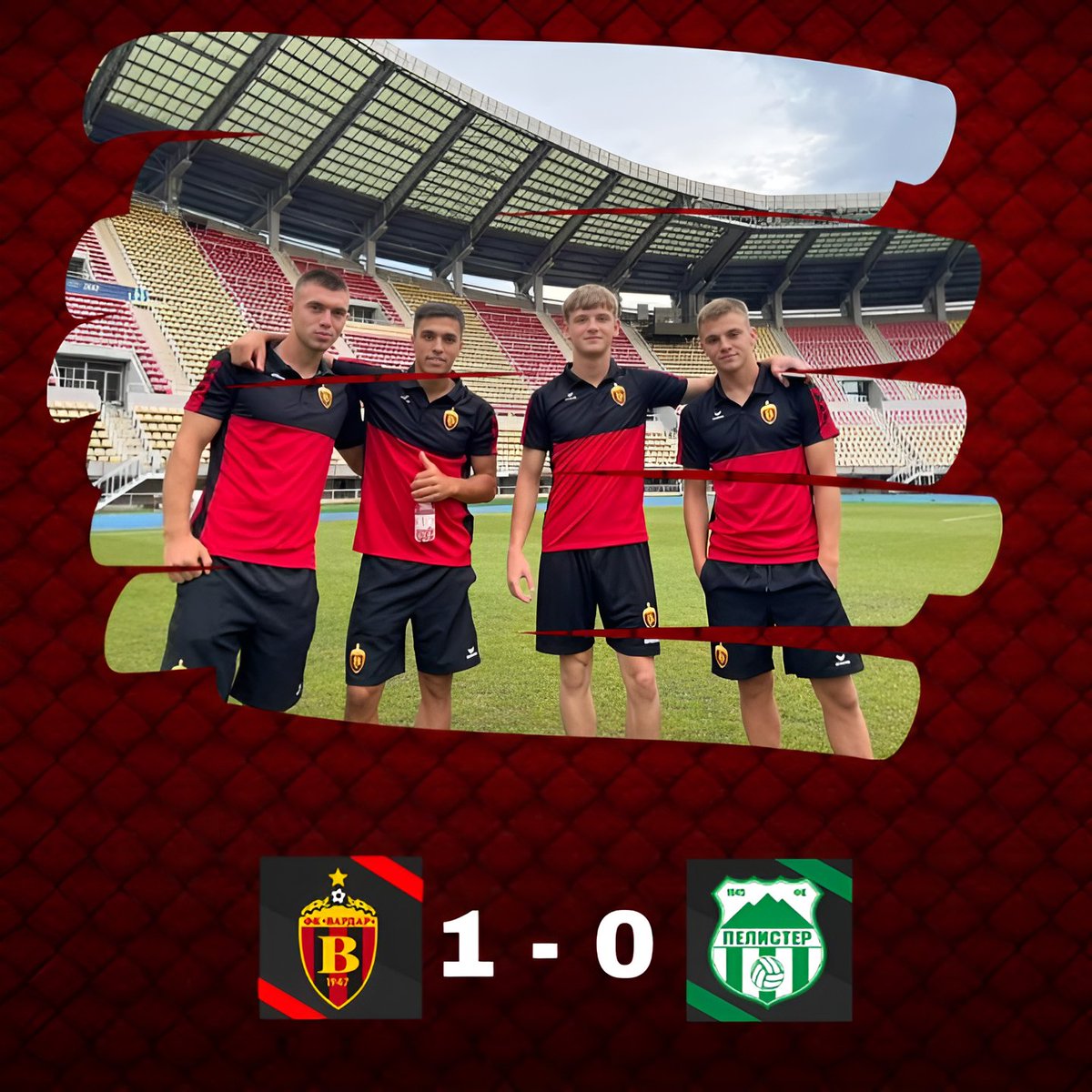 Vardar_fp_'s tweet photo. ФК Вардар 1 - 0 ФК Пелистер
.
.
#еденживотеднаљубов #фквардар #вардар #ПМФЛ #македонија #macedonia #komiti #komitizapad #vardar #fkvardar #fcvardar https://t.co/7Fe8VSAQYa