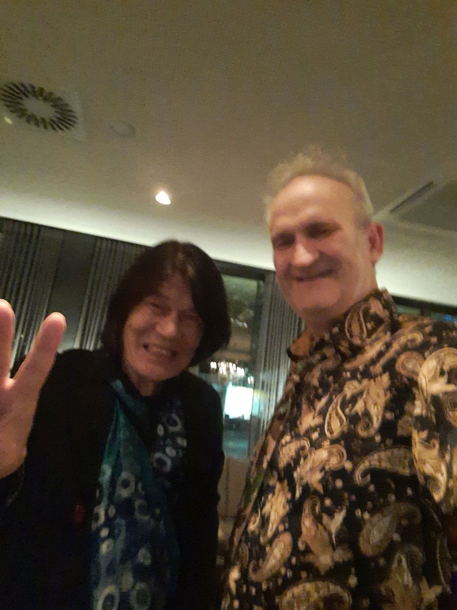 Wonderful seeing my good friend Yoichiro Kawaguchi last month in Berlin at the Generative Art Summit where we were both speaking. Over 30 years since we first met at The O Art Museum in Tokyo! The Generative Art Summit was organised by the Herbert W. Franke Foundation and was a