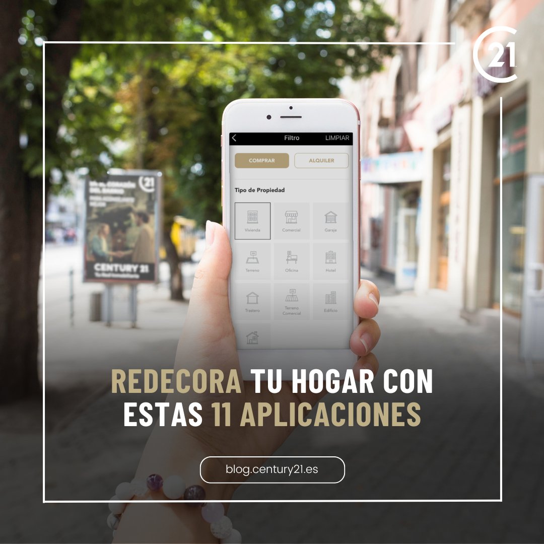 C21Espana's tweet photo. 🏡✨ ¿Quieres darle un nuevo aire a tu hogar? Descubre las mejores apps de decoración con las que podrás desde planificar espacios hasta seleccionar colores. 

Lee el artículo completo 👉 https://t.co/YnAhRVlwV1

#CENTURY21 #YoSoyCENTURY21 #FamiliaCENTURY21 #EnElCorazónDelBarrio https://t.co/WfyMY2qpiE