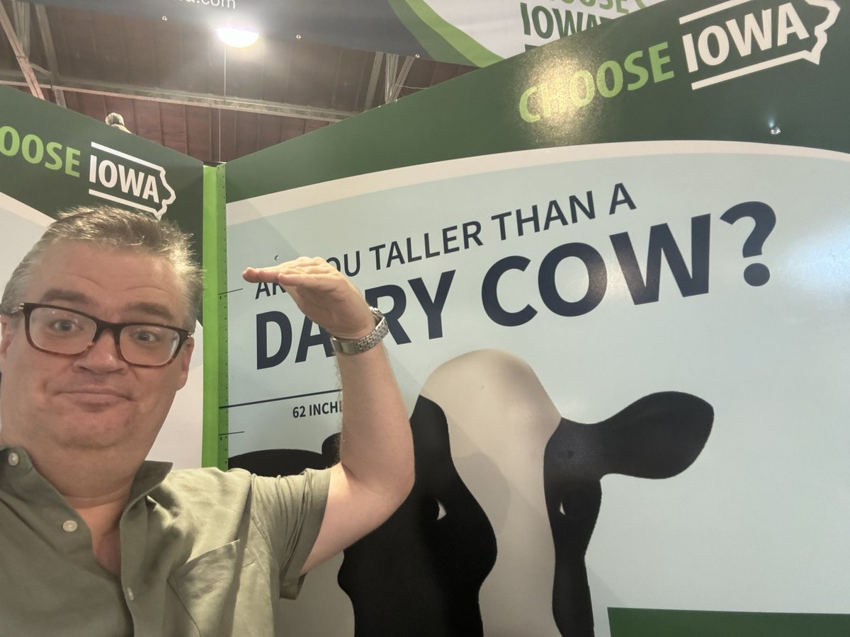 Well, I guess I just made myself a bit more official as an Iowan today!