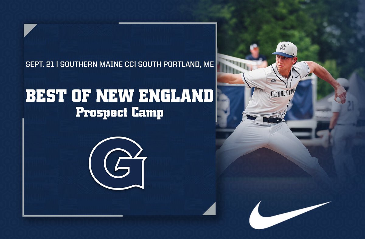 Edwin Thompson (@gucoacht) on Twitter photo 🚨To all my <a href="/PBR_MA/">PBR Massachusetts</a> and @PBR_Uncommitted players in New England this camp is for you!
We will be heading back up to Maine for our first fall prospect camp.
Limited available spots so sign up soon
👇
Hoyabaseballcamps.com
5-8 other colleges will be working
DM with any questions. 🚨To all my <a href="/PBR_MA/">PBR Massachusetts</a> and @PBR_Uncommitted players in New England this camp is for you!
We will be heading back up to Maine for our first fall prospect camp.
Limited available spots so sign up soon
👇
Hoyabaseballcamps.com
5-8 other colleges will be working
DM with any questions.