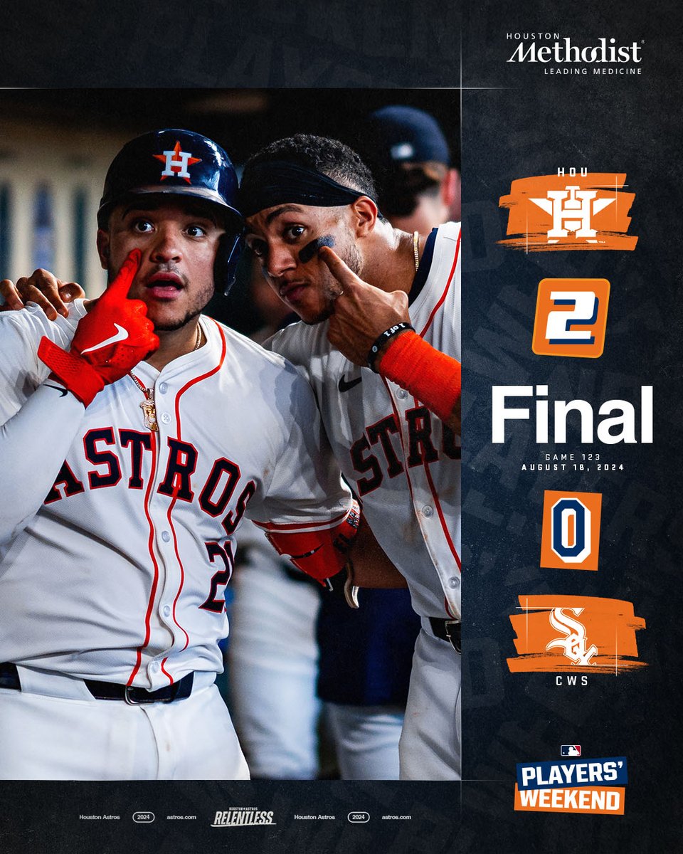 No Sunday scaries here. 

#PlayersWeekend x <a href="/MethodistHosp/">Houston Methodist</a>