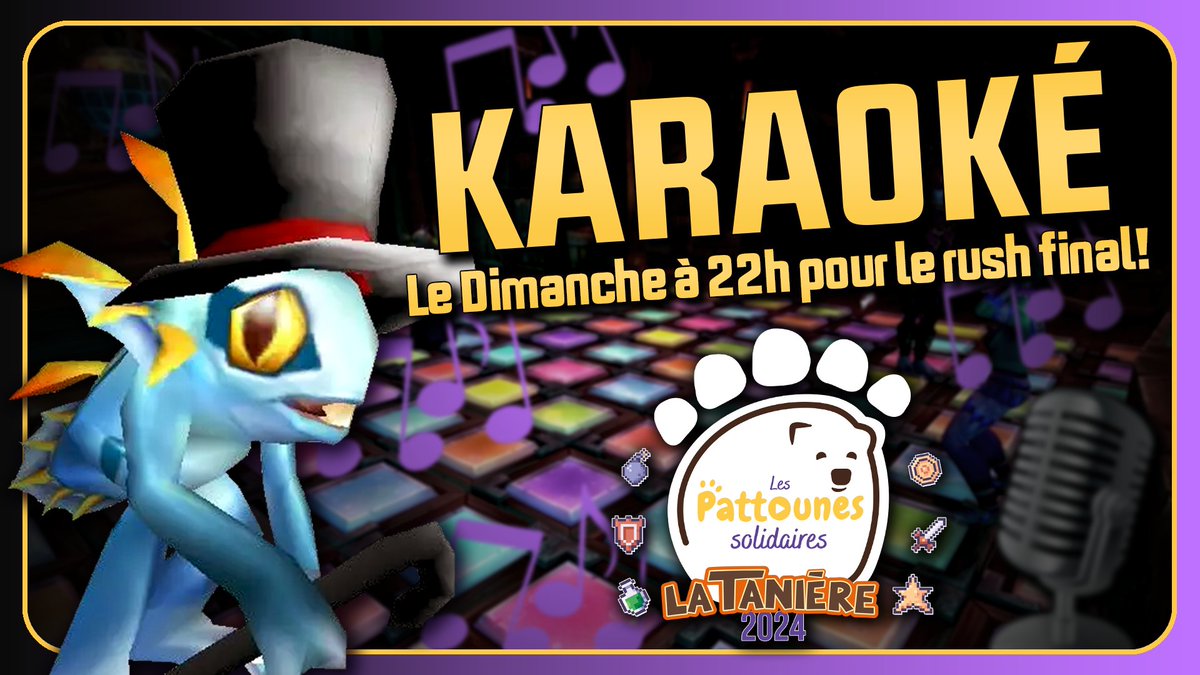Vous l'attendiez depuis 3 jours... c'est le RUSH FINAL en KARAOKÉ !

ON A PASSÉ LES 30K EUROS ! #ROADTOSKY 

Let's Gooooooooooooo ! 🎶

📺 twitch.tv/kahu_fr

----
#LPS2024 - 16, 17, 18 août 2024
