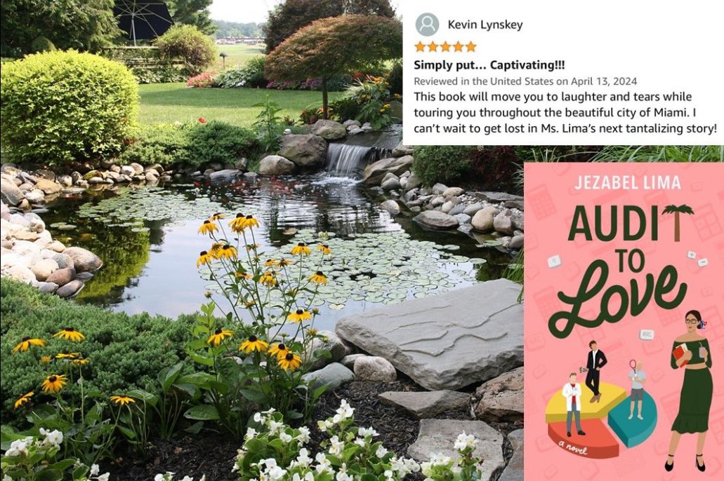 Be captivated this evening! Download your copy of Audit to Love from Amazon or Apple Books tonight! Or better yet, find your *autographed* paper back copy at Books &amp; Books in Coral Gables!