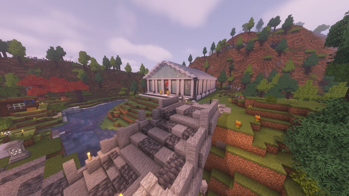 MrAhmedGaming's tweet image. One of my former students who won last year's #MinecraftEdu Battle of the Boroughs championship showed me this courthouse that they built in their personal Minecraft world!