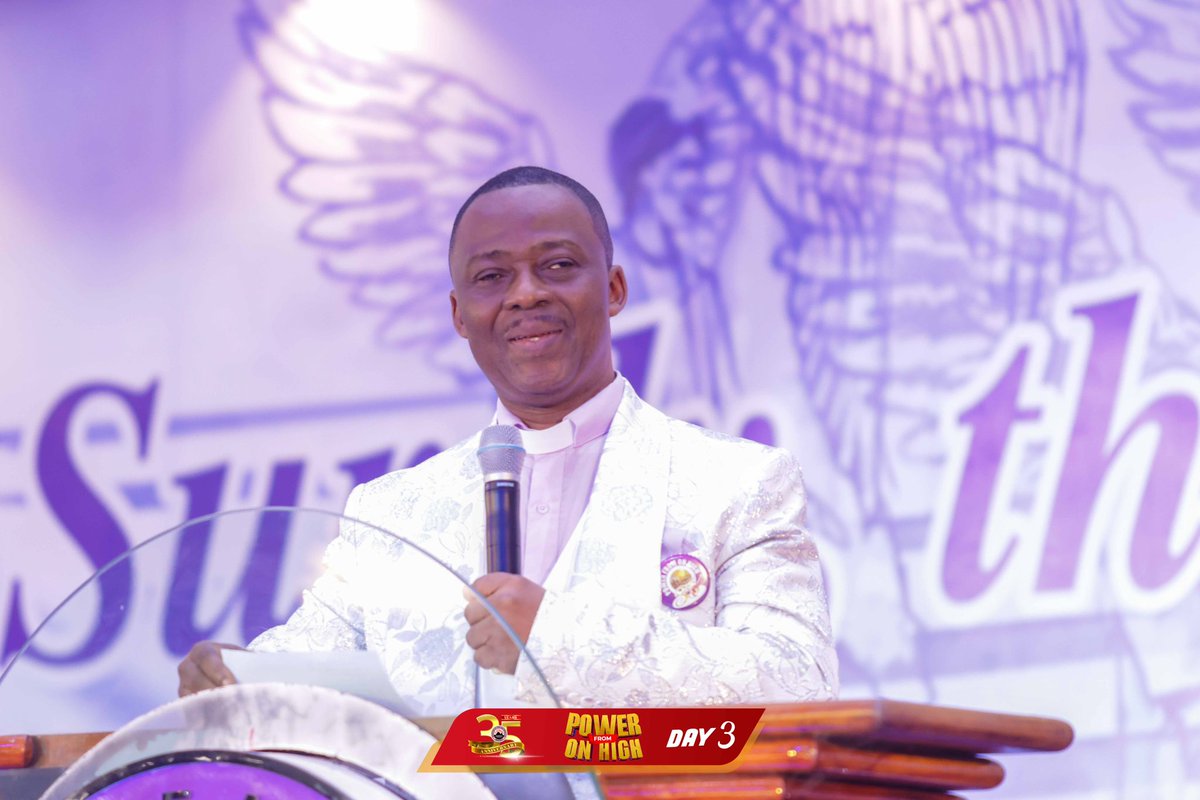 It has been 35 years of phenomenal promotions, open heavens, divine favour, and strange moves of God that surprise people.

It has been 35 years of uprooting evil plantations, disgracing stubborn strongmen, and life-changing and mountain-moving prayers.

I pray for you that the