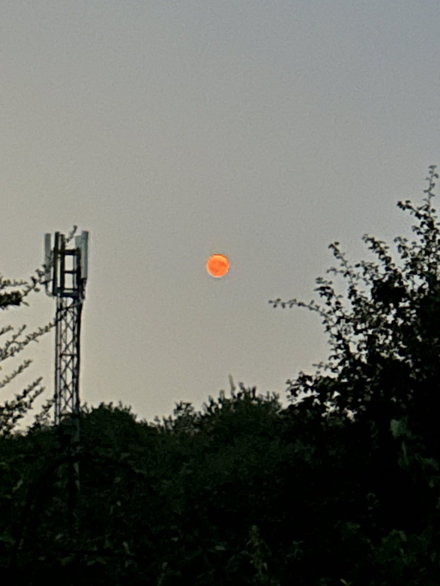 sholmes1980's tweet photo. @BBCLondonNews The red moon! https://t.co/zb08Fg7uL6