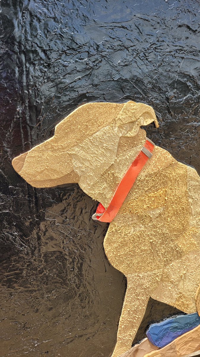 TespritTete's tweet photo. Gnévélia

#Tespritart
#plastic #recyclage #dechets #chaussures #art #artcontemporain #chaussures #dirty #collage #tongs #environnement #dzimakpla #recupart  #recyclagedetongs #artcontemporainafricain #contemporaryafricanart #jeunescollectionneurs #arttogo #jeuneartiste #goudron https://t.co/Y6ycB9qVdl