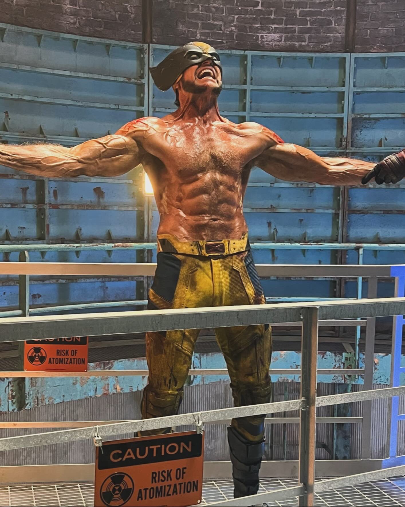ComicBook.com on X: “Official look at Hugh Jackman’s shirtless 