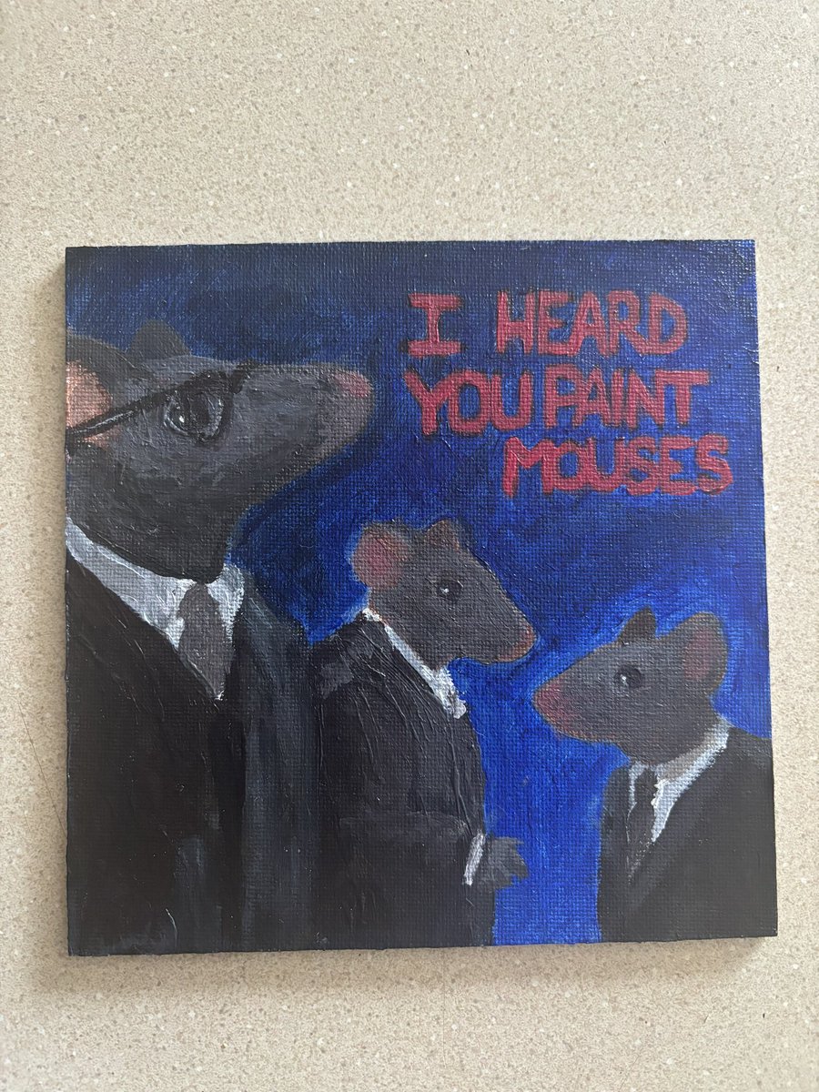 ConchiclatorS's tweet photo. I commissioned my gf to paint something for me https://t.co/SVmIF8oVu3