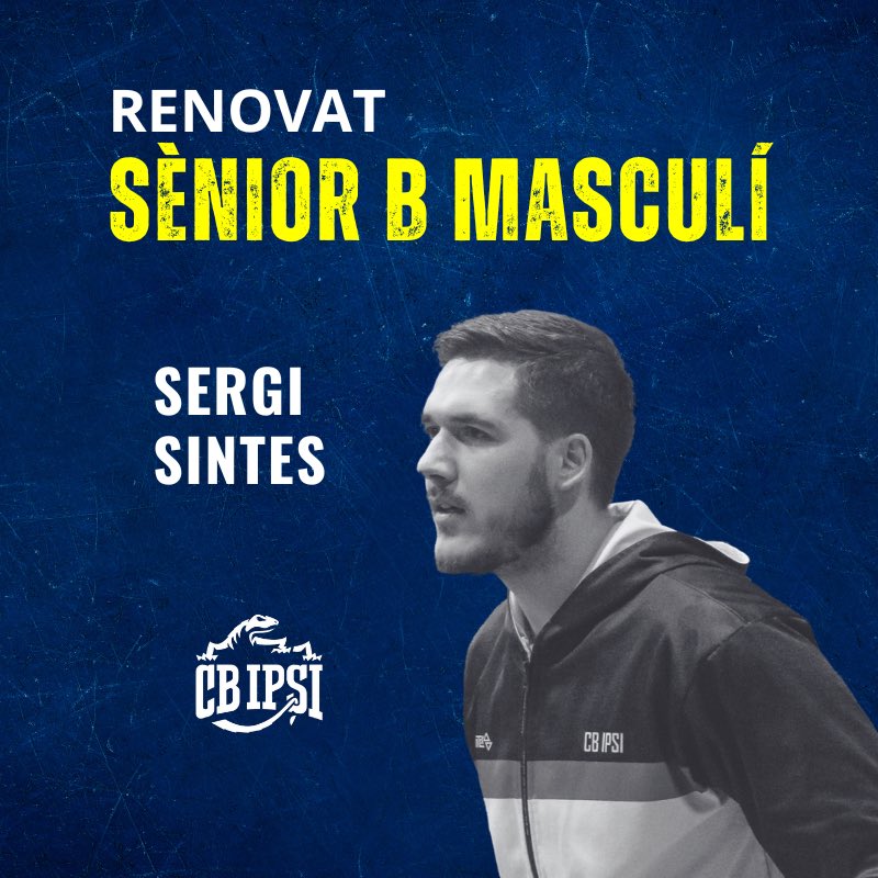 🏀SÈNIOR “B” MASCULÍ🏀

👉 La temporada 2024-25 serà la tercera amb <a href="/sintes15/">Sergi Sintes</a> a la banqueta del sènior “B” masculí‼️
👉 Molta sort‼️

#2aCatMas
We💙🏀