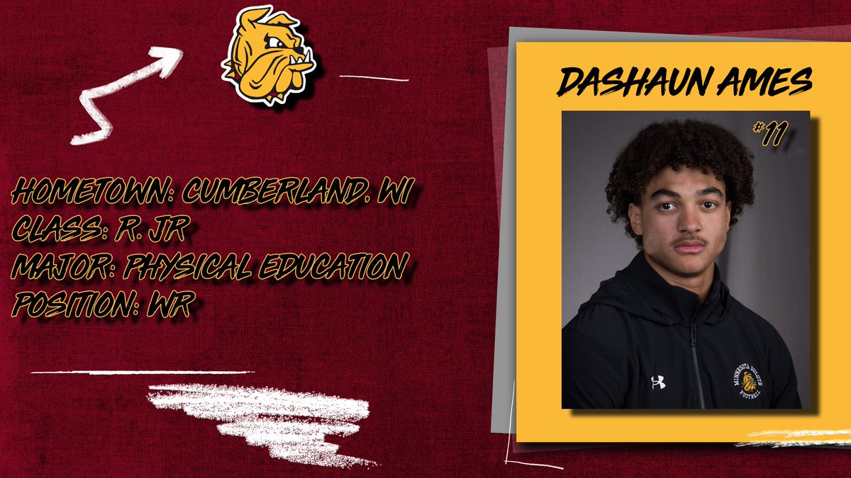 1⃣1⃣ Days til kickoff!

Player Spotlight: DaShaun Ames

DaShaun is a threat every time he touches the ball! Last season, DaShaun recorded a touchdown by rushing, passing, receiving, and even on special teams!

#EarnIt // #BulldogCountry // #100DayCountdown