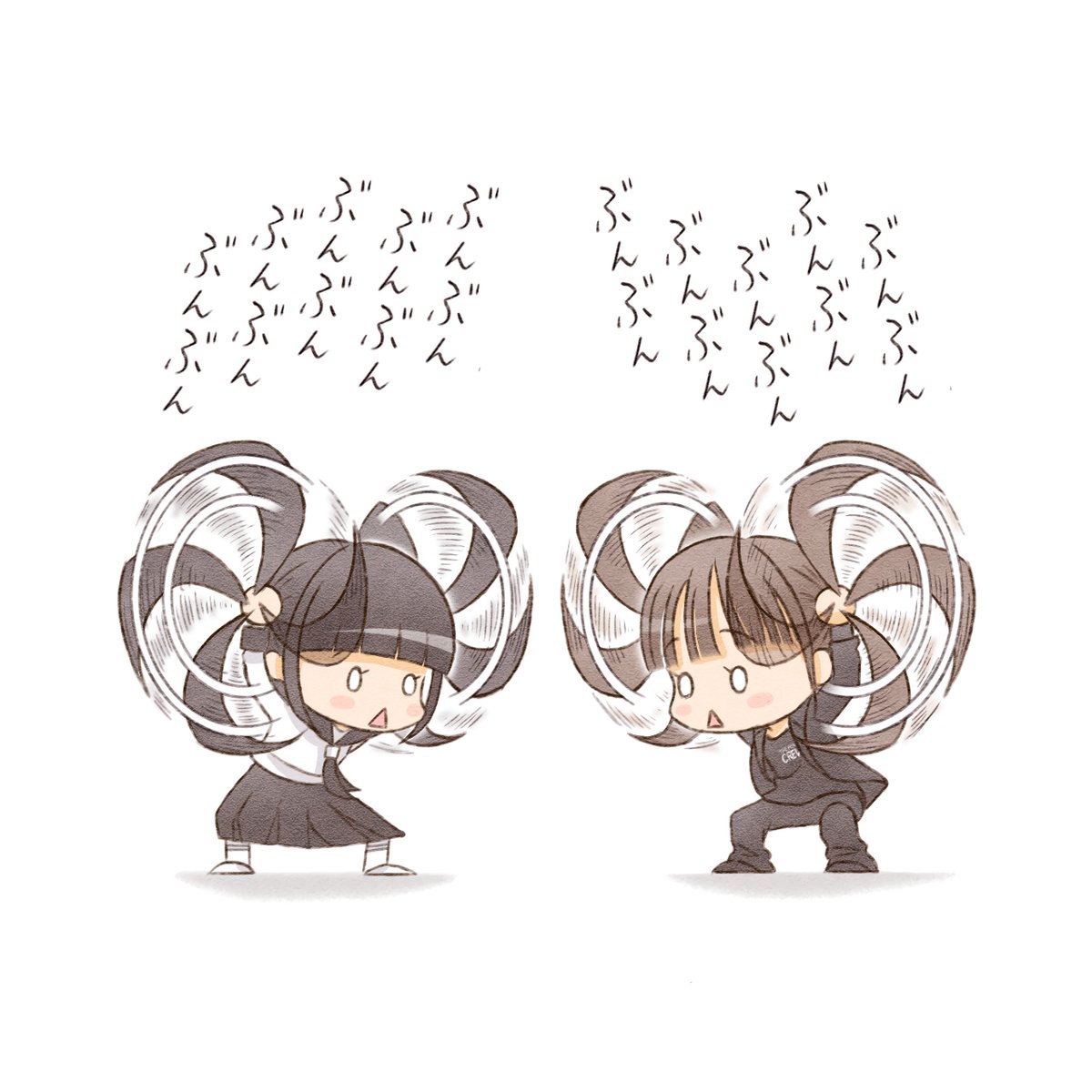 illust_hiro's tweet image. 意思疎通
#BABYMETAL #MOAMETAL
#新しい学校のリーダーズ #MIZYU