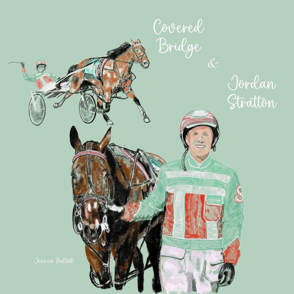 Back to back Gold Cup and Saucer winners! Jordan Stratton and Covered Bridge 🏆