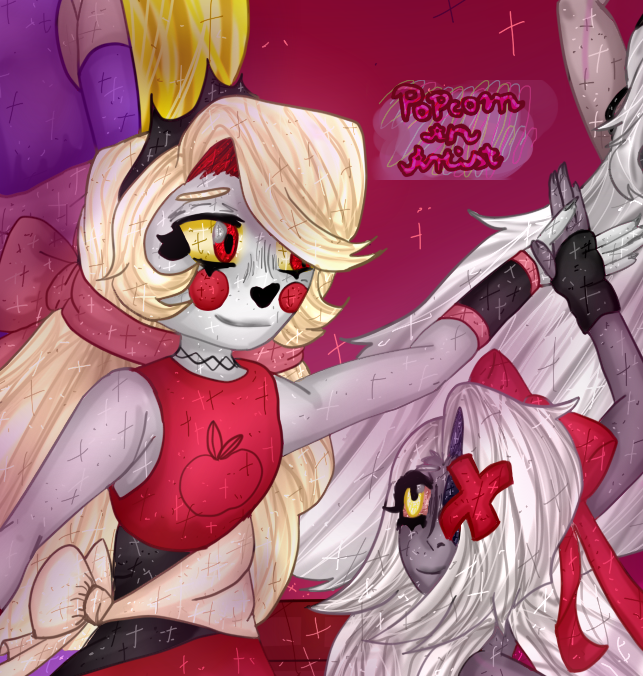 PopcornAnArtist's tweet photo. It took me a 'few' days, but it was worth it.π
#digitalart #digitalartfanart #hhfanart #HazbinHotelFanart #hhAlastor #hhcharlie #hhvaggie #hhlucifer #hhlilith #zestialmorde #carmillacarmine #odettecarmine #claracarmine #CharlieMorningstar #vaggie #chaggie #radioapple #zestmilla https://t.co/GrjlU7Bb9s
