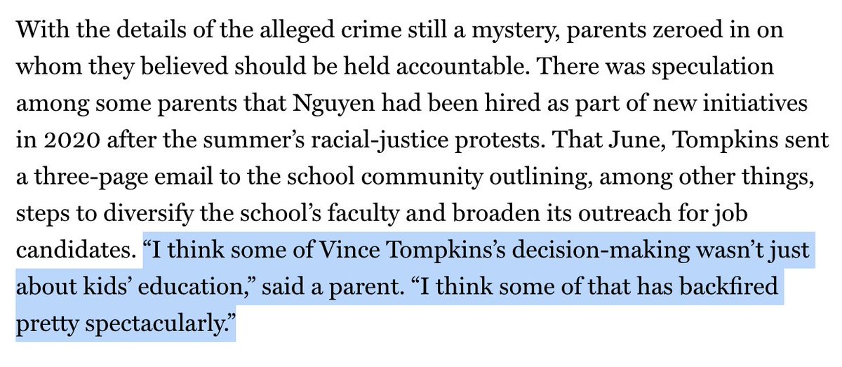 pauldrossi's tweet photo. Pedo teacher caught soliciting students at prestigious St. Ann's School in Brooklyn. https://t.co/HqrhGzr07W
Parents, get your kids out of these "elite" private schools. DEI-informed hiring puts your children at risk. The prestige isn't worth the abuse. #ExposeNAIS https://t.co/5qkr0GEf6q