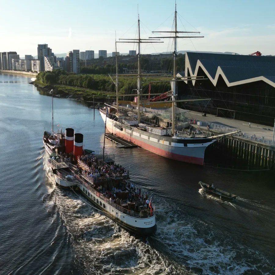 Paddle Steamer Waverley tweet media