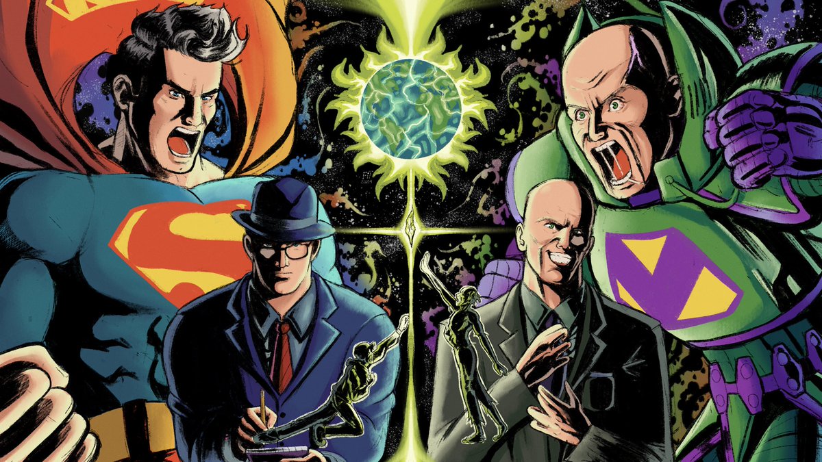 MellowGallery's tweet image. Superman and Lex Luthor in…
“No God Could Abandon You Enough Times”