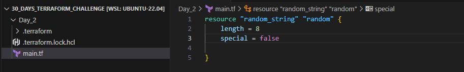 Call_Me_Commy's tweet image. Today is Day 2 of the Terraform 30-day challenge. Already had my Terraform installed and configured. I did a couple of hands-on,one of which was creating a random string.
#30daytfchallenge #HUG #hashicorp #HUGYDE #IaC