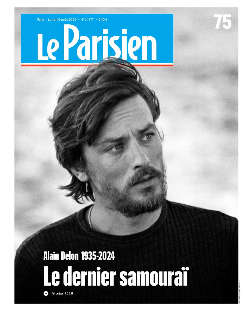 Nicolas Charbonneau (@nicocharbonneau) on Twitter photo 17 pages spéciales lundi matin & un Hors-Serie mardi en kiosque #AlainDelon <a href="/le_Parisien/">Le Parisien</a> 17 pages spéciales lundi matin & un Hors-Serie mardi en kiosque #AlainDelon <a href="/le_Parisien/">Le Parisien</a>