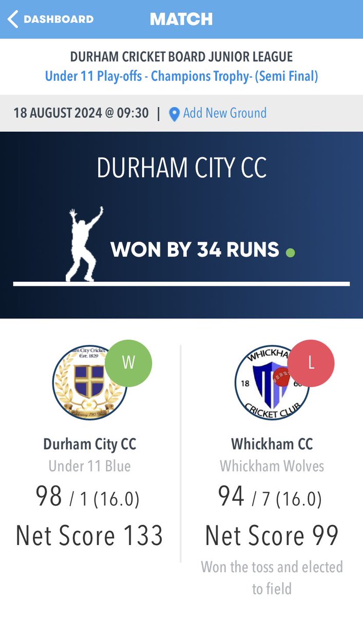 Durham City CC tweet media