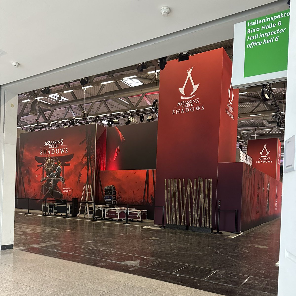 The Assassin's Creed Shadows Booth on gamescom 2024 is ready! 😍🇯🇵🔥

Pictures made by <a href="/Dimi2Go/">Dimi</a> ! 😊

#AssassinsCreedShadows 
#gamescom2024